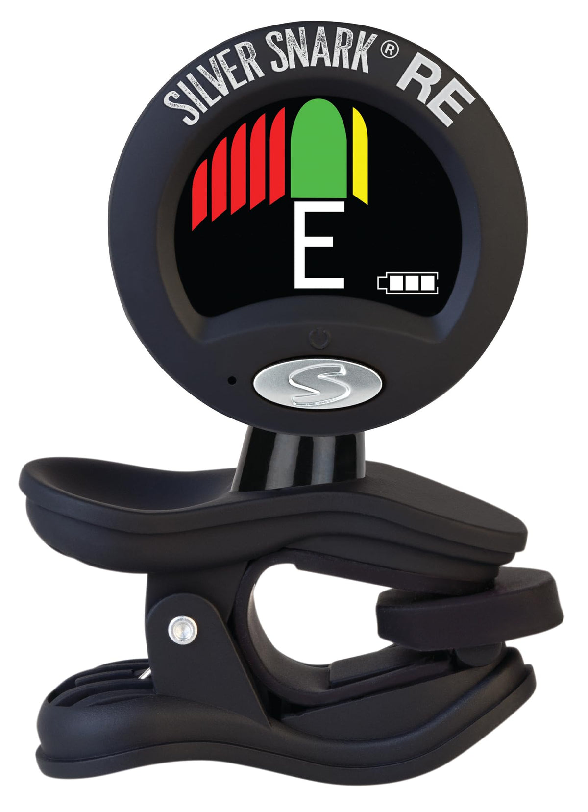 Snark 2 Clip-on All Instrument Tuner-Black/Silver (SIL2-BLACK)