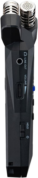 Zoom H1essential Recorder Bundle with 64GB Card, Case, Windscreens & Tripod | 32-bit float recorder bundle with 64GB microSD card, adapter, 99KOLB EVA case, furry and foam windscreens, and octopus tripod