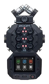 Zoom H8 Recorder for Musicians, Podcasters & Filmmakers | 12 Tracks, Stereo Mics, 6 Inputs, Touchscreen, USB Audio Interface, Battery Powered