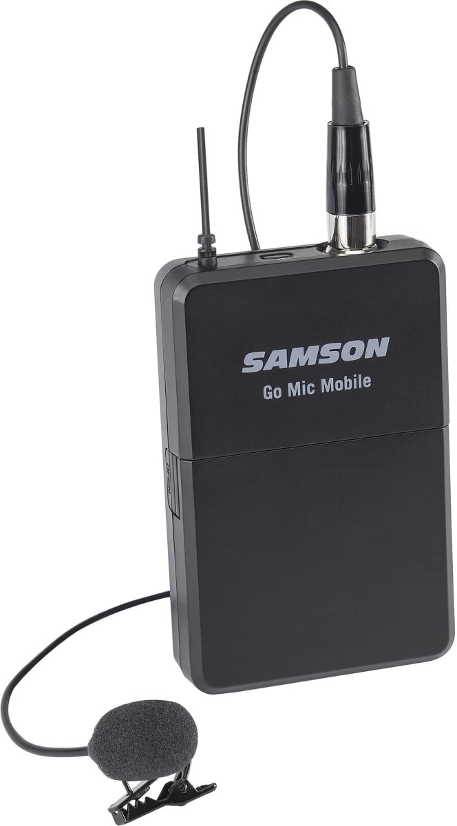 SAMSON Go Mic Mobile PXD2 Wireless Beltpack Transmitter Replacement with LM8 Lavalier Microphone
