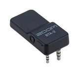 Zoom BTA-2 Bluetooth Adapter for PodTrak P4 and PodTrak P8, wirelessly connect phone to record remote interviews, Black, Small