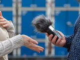 Zoom H4essential 32-Bit Float Recorder Bundle with WSH-4e Windscreen | Includes Zoom WSH-4e hairy windscreen to reduce wind noise during outdoor and location recording.