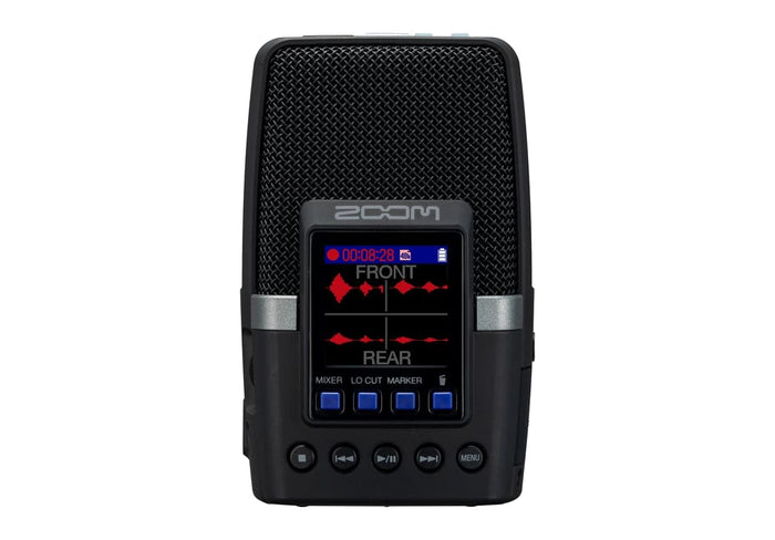 Zoom H2essential Multi-Mic 32-Bit Float Handy Recorder Bundle with APH-2e Accessory Pack with Hairy Windscreen, Padded Shell Case, AC Adapter, & USB C-Cable