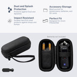 Zoom H1essential Recorder Bundle with 64GB Card, Case, Windscreens & Tripod | 32-bit float recorder bundle with 64GB microSD card, adapter, 99KOLB EVA case, furry and foam windscreens, and octopus tripod