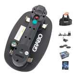 Grabo Nemo Electric Vacuum Suction Cup Lifter | 375 lb capacity, battery and seal included, works on tile, wood, glass, stone and metal