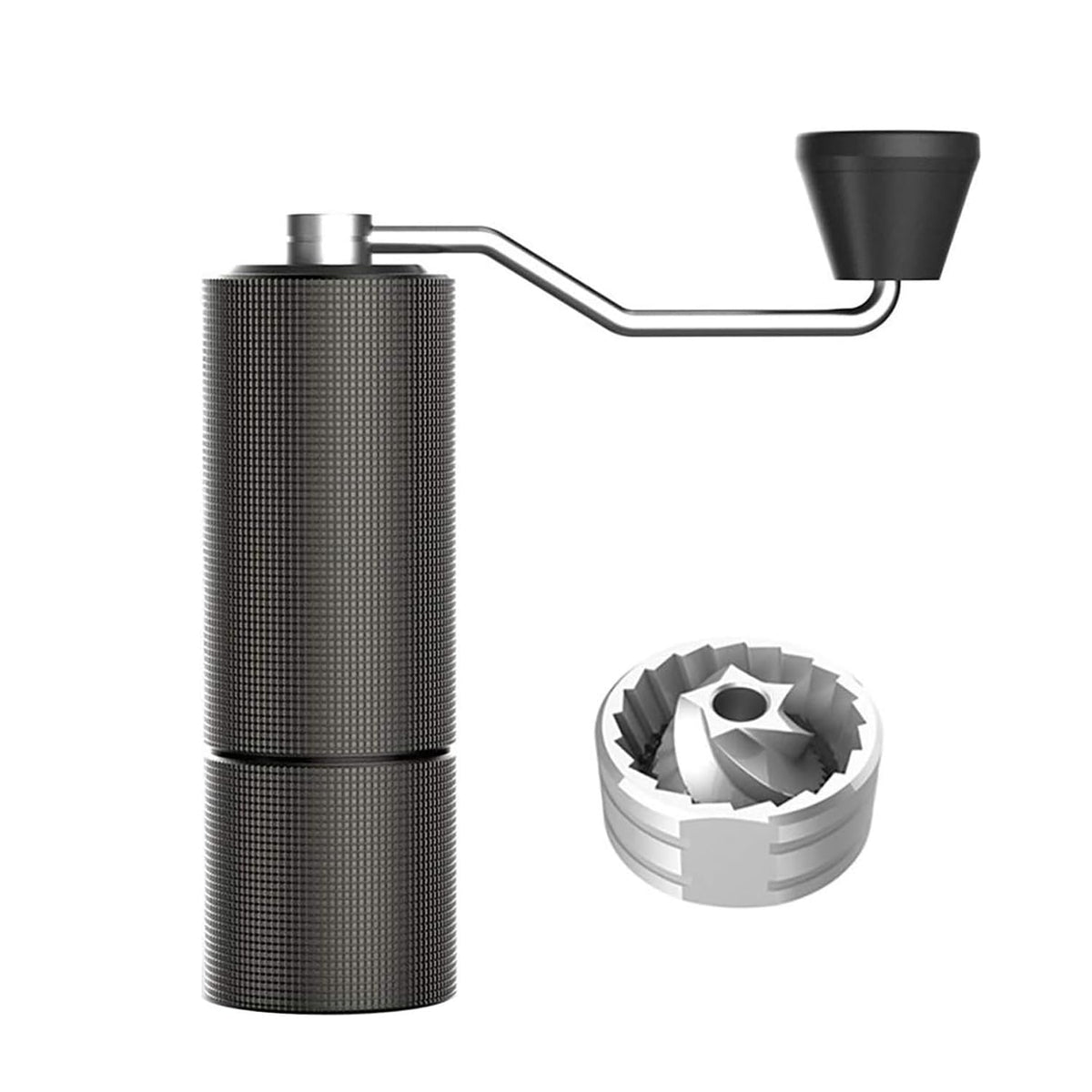 TIMEMORE Chestnut C2 Manual Coffee Grinder Capacity 25g with CNC Stainless Steel Tapered Burr - Internal Adjustable Setting, Double Bearing Positioning, French Press Coffee for Hand Grinder Gift