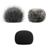 99KOLB Windscreen Bundle for Zoom H1 Essential: Long/Short Furry & Foam | Includes long-hair furry, short-hair furry and foam windscreens for strong wind, light breeze and indoor recording.