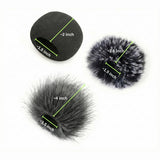 99KOLB Windscreen Bundle for Zoom H1 Essential: Long/Short Furry & Foam | Includes long-hair furry, short-hair furry and foam windscreens for strong wind, light breeze and indoor recording.