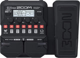 Zoom G1X FOUR Guitar Multi-Effects Bundle with Headphones, Cable & Adapter | Quiet practice setup with Samson SR850 headphones, PigHog PH10 10 ft guitar cable, 9V adapter and 99KOLB polishing cloth.