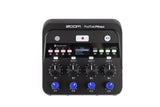 Zoom PodTrak P4next Podcast Recorder with 4 Inputs + AI Noise Reduction | 4 Mic Inputs, 4 Headphone Outputs, Sound Pads, Phone Input, USB Audio Interface, Battery Powered for Podcasting