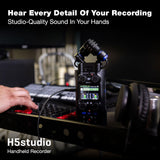Zoom H5studio Recorder Bundle with 64GB MicroSD Card and Adapter