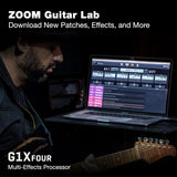 Zoom G1X Four Guitar Multi-Effects Processor with Expression Pedal | 70+ Effects, Amp Modeling, Looper, 68 Rhythm Patterns, Tuner, Battery Powered