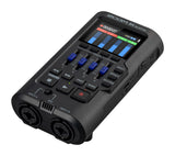 Zoom R4 Multi-Track Recorder for Musicians with 2 XLR/TRS Combo Inputs, 32-Bit Float, Stereo Bouncing Built-In Microphone, Effects, Rhythms, Battery Powered, USB Audio Interface