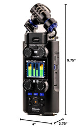 Zoom H5studio Recorder Bundle with 64GB MicroSD Card and Adapter