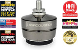 IsoAcoustics Gaia Series Isolation Feet for Speakers & Subwoofers (Gaia I, 55 lb Max/Unit) – Single Unit