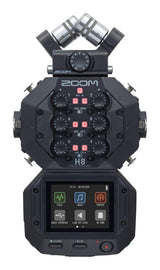Zoom H8 Recorder for Musicians, Podcasters & Filmmakers | 12 Tracks, Stereo Mics, 6 Inputs, Touchscreen, USB Audio Interface, Battery Powered