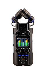 Zoom H5 Studio Handy Recorder for Filmmakers & Musicians | Clip-Free Audio with 32-Bit Float, 6 Tracks, F-Series Preamps, Large Stereo Mics, 2 XLR/TRS Inputs, USB Audio Interface
