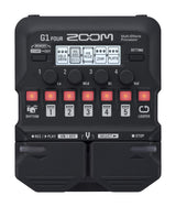 Zoom G1 Four Guitar Multi-Effects Processor | 70+ Effects, Amp Modeling, Looper, 68 Rhythm Patterns, Tuner, Battery Powered