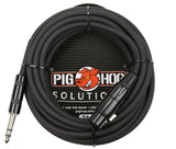Pig Hog PX-TMXF20 1/4" TRS to XLR Adaptor Cable, 20 Feet