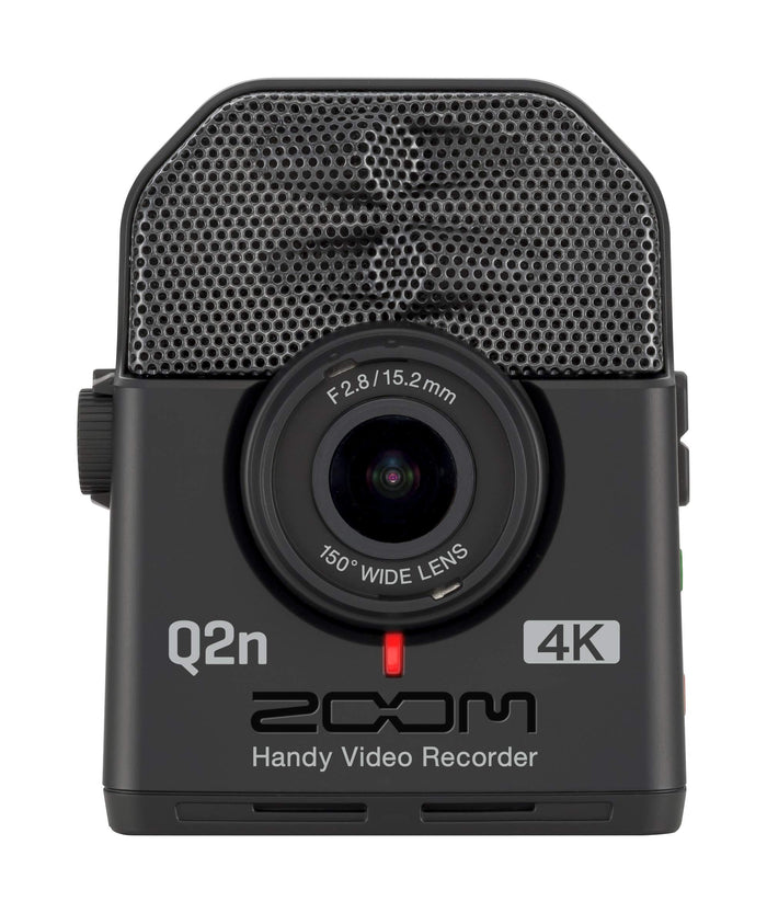 Zoom Q2n-4K Video Recorder for Musicians, Streamers & Filmmakers | 4K Video, Stereo Microphones, Webcam Mode, Compact Handheld Design, For Music and Podcasts