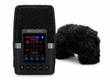 Zoom H2essential Multi-Mic 32-Bit Float Handy Recorder with WSH-2E Hairy Windscreen