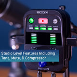 Zoom PodTrak P2 Recorder and SD Card Bundle Options