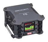 Zoom F6 Professional Field Recorder for Filmmakers & Musicians | Clip-Free Audio with 32-Bit Float, Dual A/D Converters, 6 XLR Inputs, 14 Tracks, Timecode I/O, Wireless Control