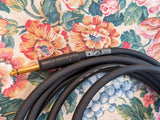 Pig Hog Instrument Cable 1/4" to 1/4" 25ft | 8mm 25ft instrument cable with 1/4 inch TS connectors for guitar, bass and keyboard